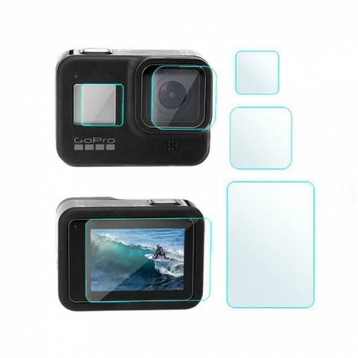 Foto - eses ochranné sklo pre GoPro Hero 8 (sada)